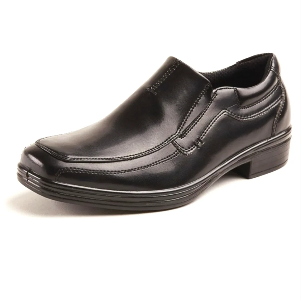 Boy's Deer Stags Wise Black Dress Loafers 13.5